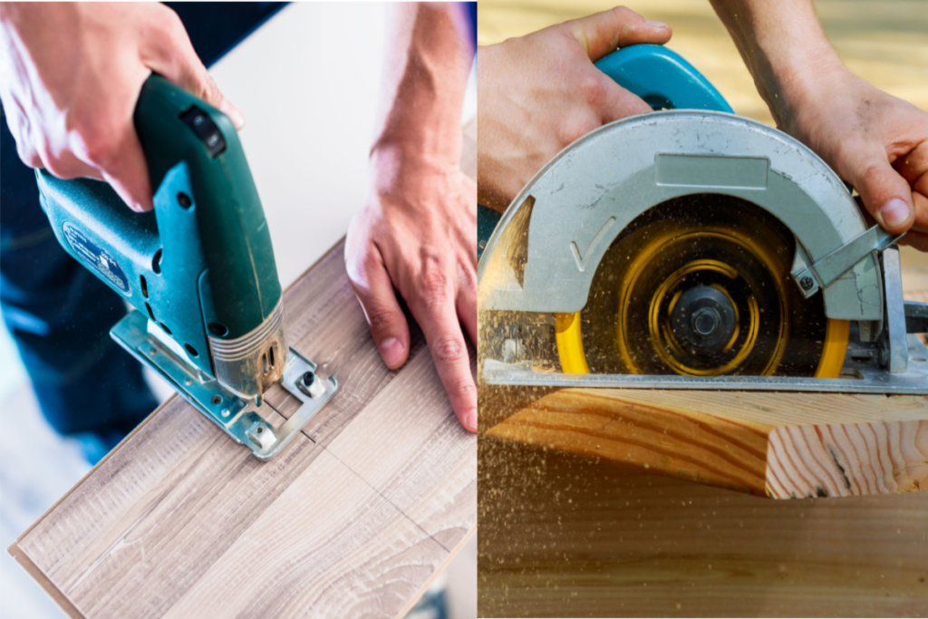 jigsaw and circular saw
